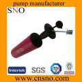 Plastic Pump Mini hand air pump with needle for ball Supplier